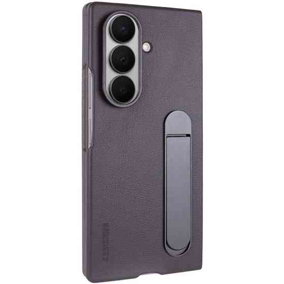 Уценка Кожаный чехол Leather Case (AAA) with stand для Samsung Galaxy Z Fold7 Херсон