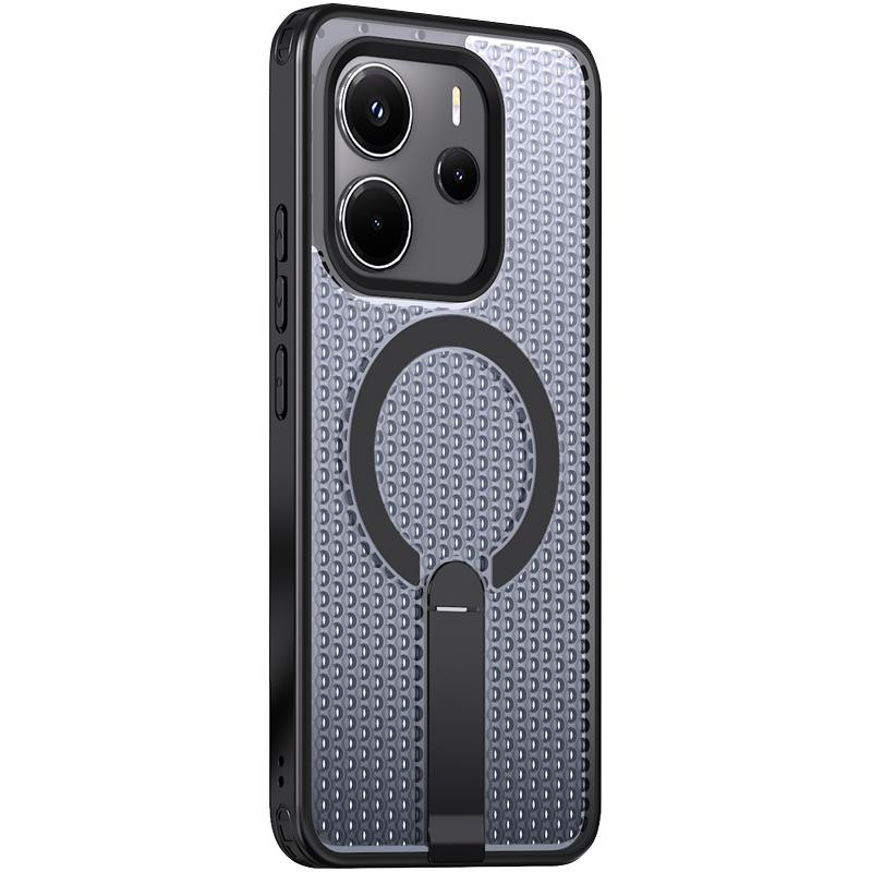 Чехол TPU Breeze with MagSafe stand для Xiaomi Redmi Note 14 4G (Europe version) Херсон - изображение 2