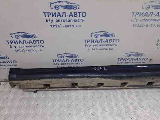 Накладка порога внешняя левая Suzuki SX4 2006-2014 7724080J015PK (Арт. 62884) Київ