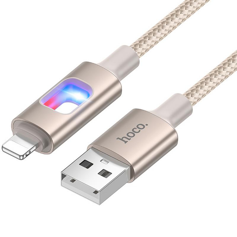 Дата кабель Hoco U144 New USB to Lightning 2.4A (1.2m) Херсон - изображение 2
