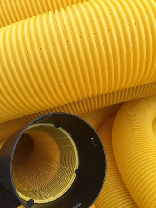 Труба дренажна d 160мм, в бухтах,  перфорована (бухта 50м) Київ - зображення 3