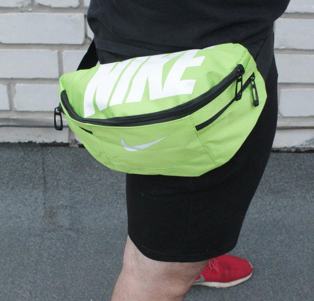 Поясная сумка Nike Team Training(салатовая) сумка на пояс Киев - изображение 5