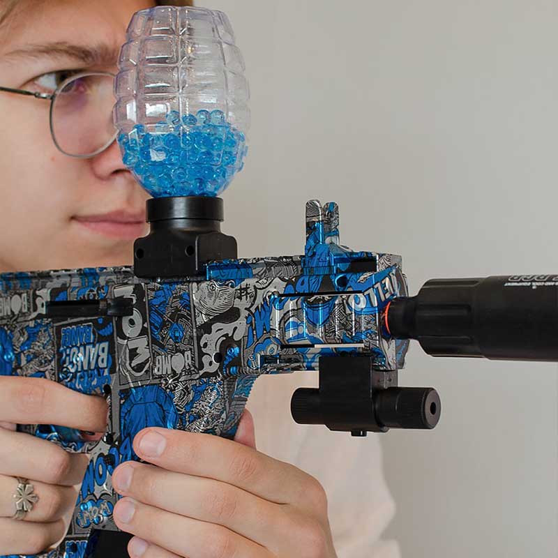 Автомат на гидрогелевых шариках (орбизах) Gel Energy Graffiti Херсон - зображення 4