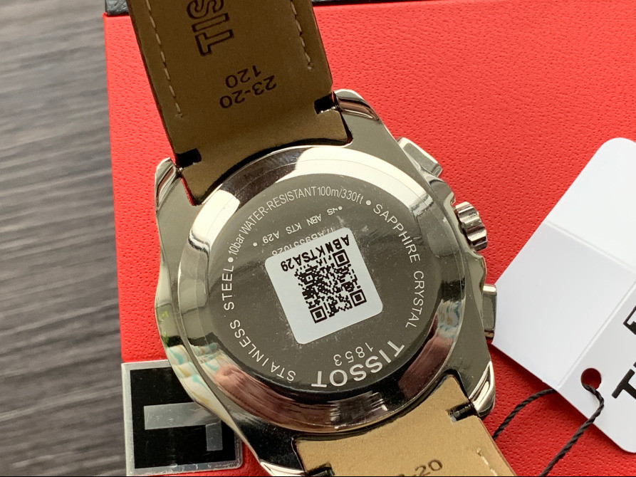 Мужские часы TISSOT T035.617a механизм ETA G10 (Ремешок, Браслет) Киев - изображение 5