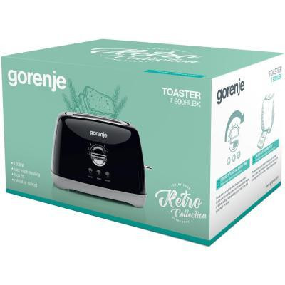 Тостер Gorenje T-900-RLBK 800 Вт черный Киев - изображение 2