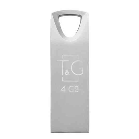 Флеш пам'ять T&G 117 4GB Metal Series Silver (TG117SL-4G) Харків