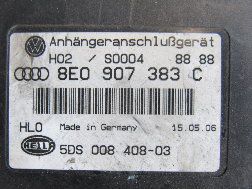 Блок фаркопа VW Caddy 2004-2010 (8E0907383) Ковель - зображення 2