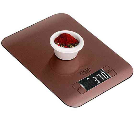 Весы кухонные Adler AD 3183 copper 5 кг медные Київ