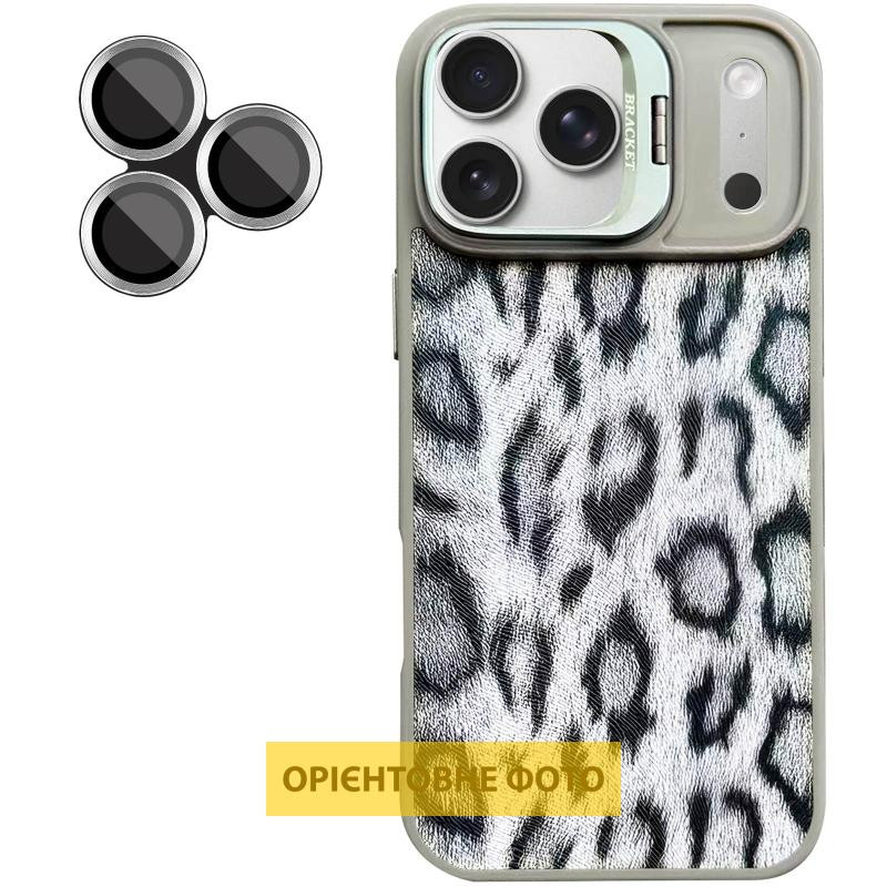 Чехол TPU+PC Wild Leopard with MagSafe and Lens для Apple iPhone 17 Air (6.5") Херсон - зображення 4