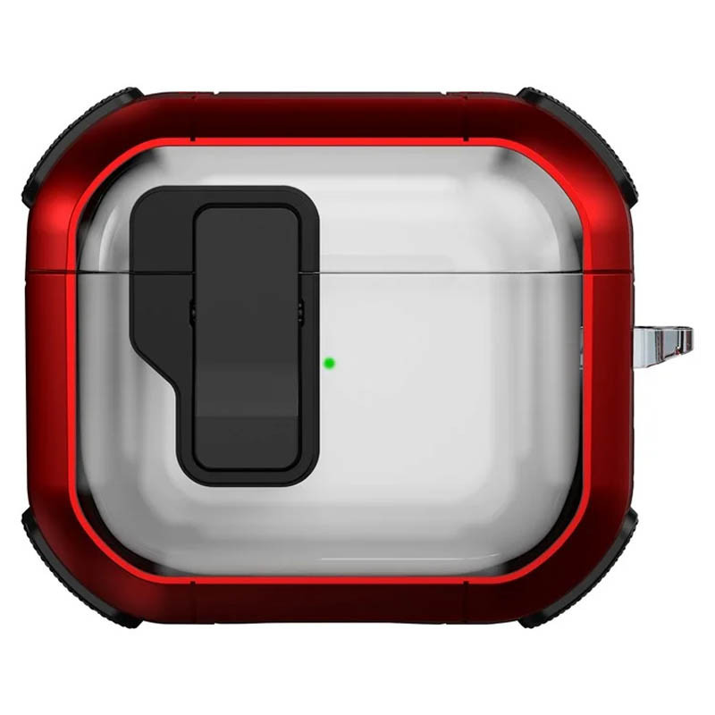 Футляр противоударный Locking Button для наушников Airpods 4 Херсон - зображення 1