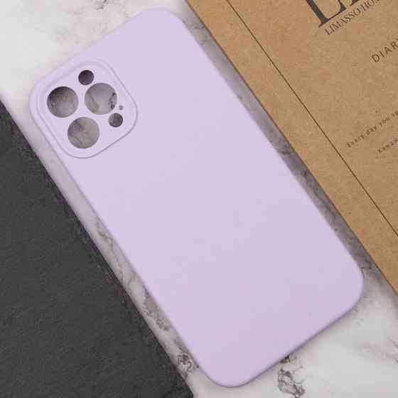 Чехол Silicone Case Full Camera Protective (AA) NO LOGO для Apple iPhone 12 Pro Max (6.7") Херсон