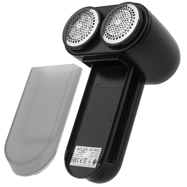 Машинка для удаления катышков Adler AD 9622 black 18 Вт черная Київ - зображення 7