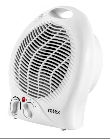 Тепловентилятор Rotex RAS04-H 2000 Вт белый Київ - зображення 2
