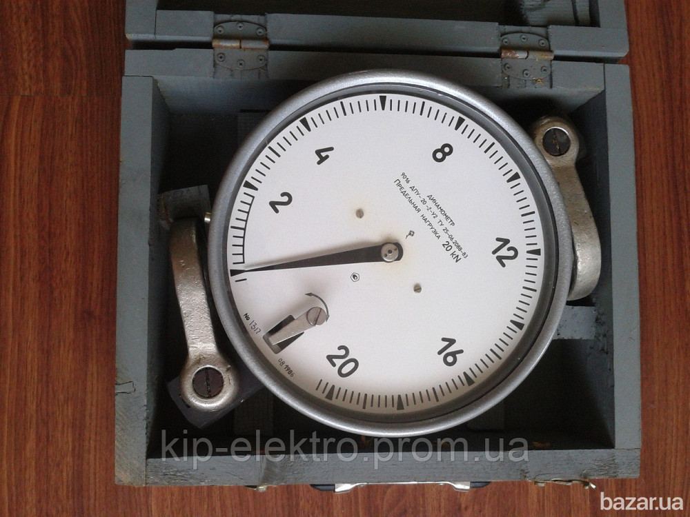 Динамометр ДПУ-20-2 (ДПУ-2-2; ДПУ-20/2; ДПУ) 20кN (2т) Київ - зображення 1