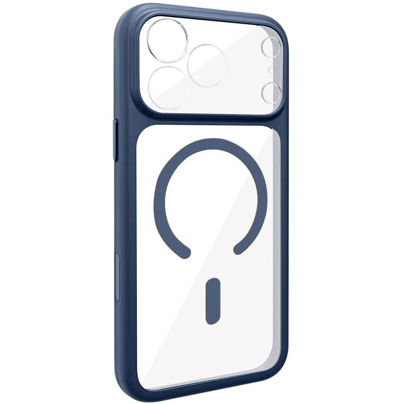 Чехол TPU+PC GETMAN Moon Clear with MagSafe для Apple iPhone 17 Pro Max (6.9") Херсон - зображення 1