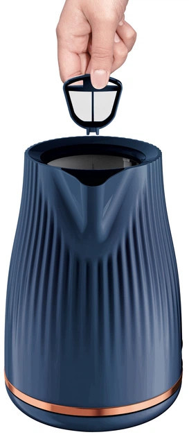 Электрочайник Tefal Loft KO251430 1,7 л синий Київ - зображення 7