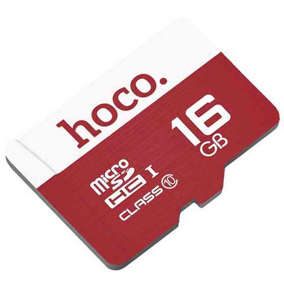 Карта памяти Hoco microSDHC Class 10 - 16GB (без адаптера) Херсон