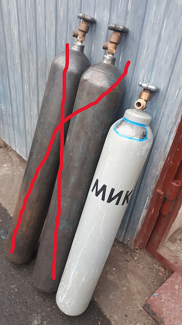 Продам баллон Б/У высокого давления 10 литров Київ - зображення 1