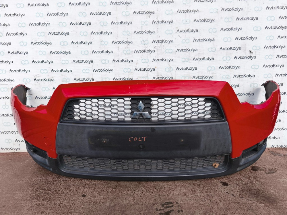 Бампер передний Mitsubishi Colt 2010-2012 (6400C105) Ковель - зображення 6