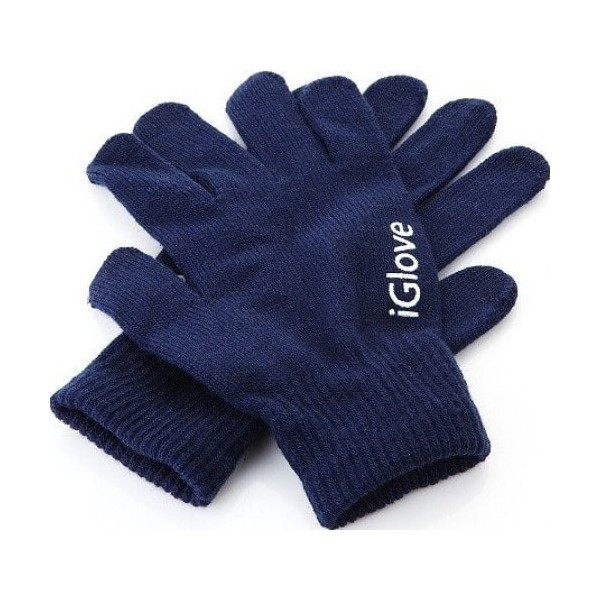 Рукавички iGlove для сенсорних екранів Dark Blue Харків - зображення 6