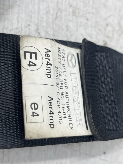 Ремень безопасности передний правый Mazda 3 2003-2009 BR5S-57-L30A 02 (Арт. 81577) Київ - зображення 6
