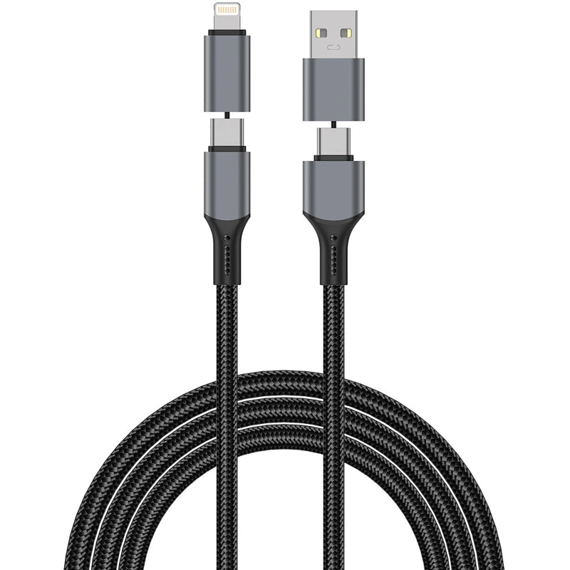 Дата кабель WIWU C077 Cyberlink Type-C to Lightning 27W (1m) Херсон - изображение 2