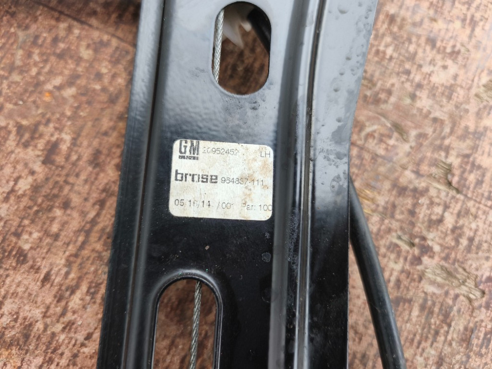 Стеклоподъемник передний левый Opel Insignia 2013-2017 Ковель - зображення 3