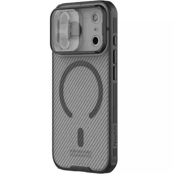 Уценка Карбоновая накладка Nillkin CamShield Pro Magnetic для Apple iPhone 17 Pro Max (6.9") Херсон