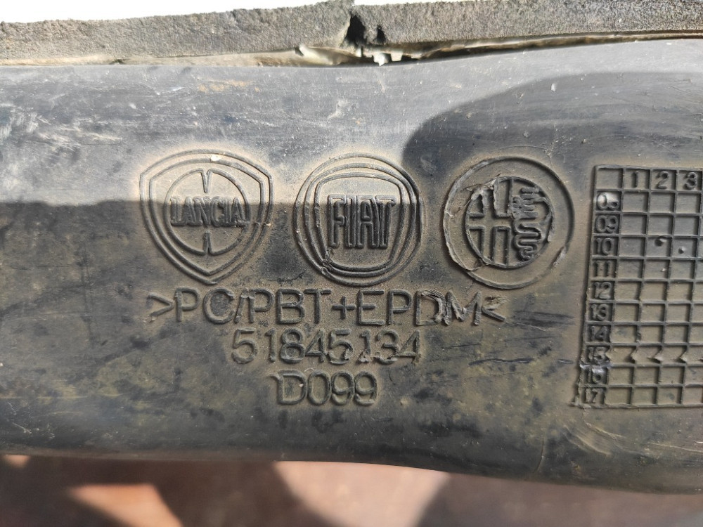 Усилитель бампера задний Fiat Doblo 2010-2015 (51845134) Ковель - изображение 4