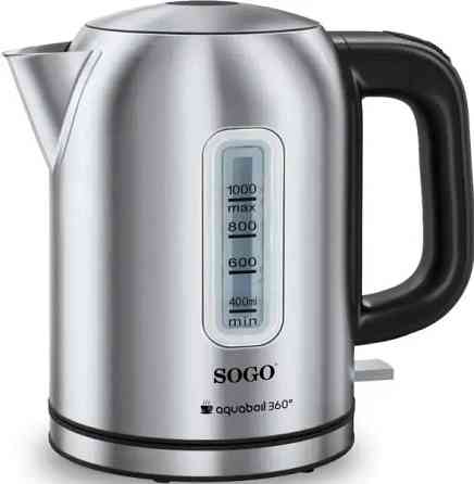 Электрочайник SOGO SS-7780 1 л серебристый Киев
