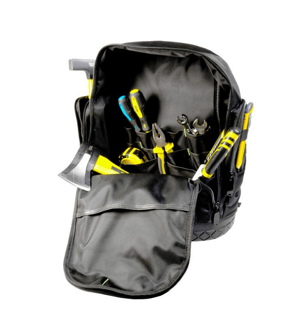 Рюкзак для инструментов MASTERTOOL 380х180х480 мм 22 кармана пластиковое дно 1680 DEN 79-1934 Харьков - изображение 10