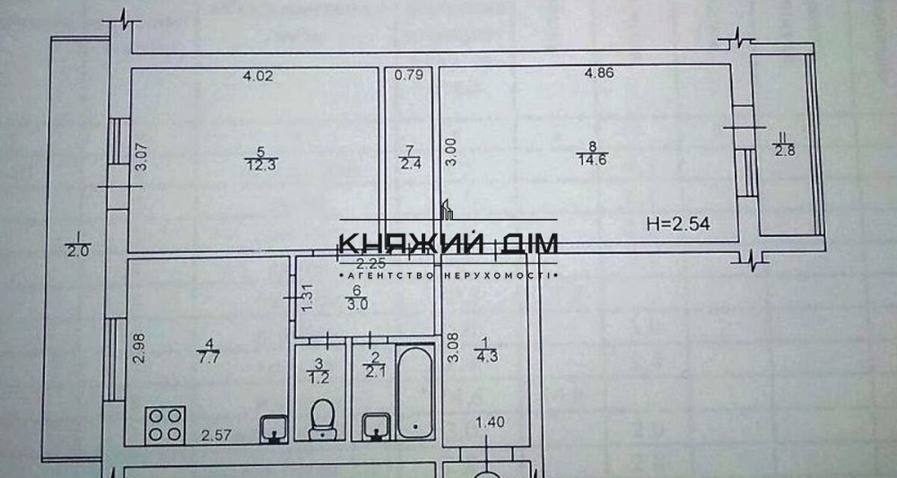 Продаж 2-кімнатної квартири на Виноградарі. № 21147544 Київ - зображення 9