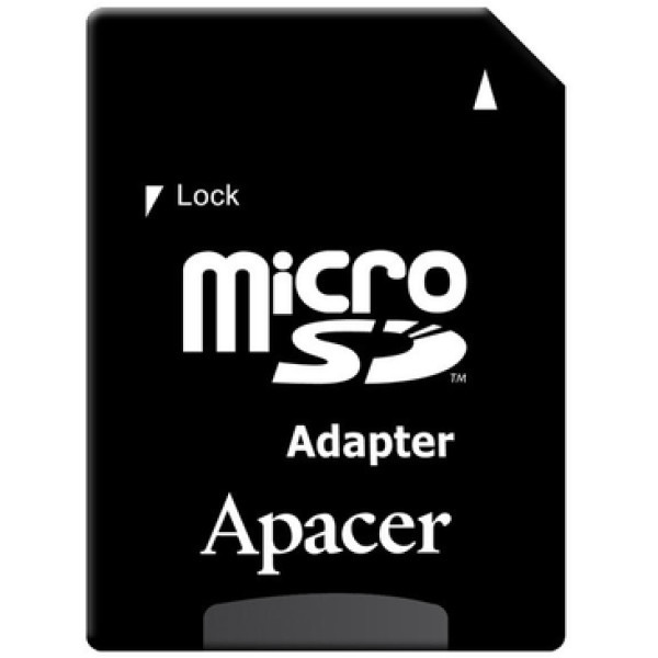 Карта пам'яті Apacer microSDHC 128GB UHS-I Class 10 + SD-адаптер (AP128GMCSX10UB-R) (Код товару:3807 Харків - зображення 3