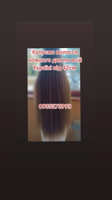 Продать волосся в Києві та по всій Україні від 42см -0935573993 Київ - зображення 1