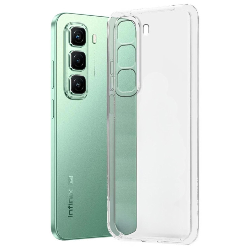 TPU чехол Epic Transparent 1,5mm Full Camera для Infinix Hot 50 4G Херсон - зображення 1