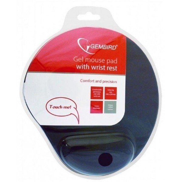 Килимок для миші Gembird MP-GEL-B (Код товару:15097) Харків - зображення 2
