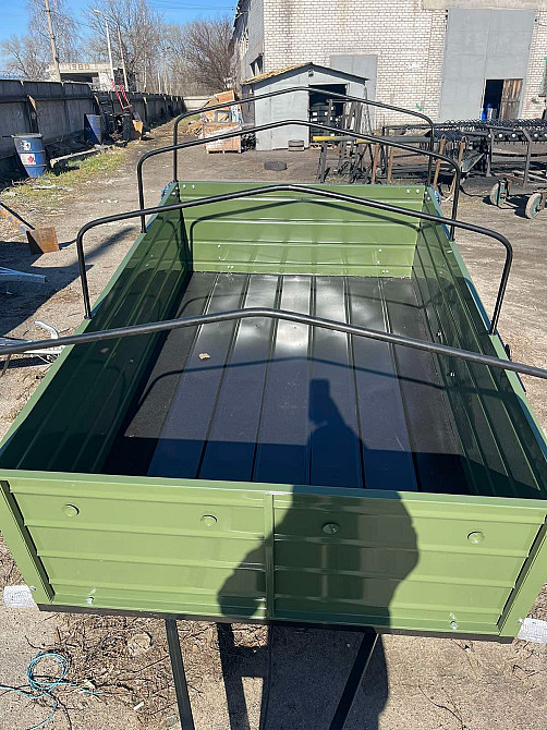 Новий причеп від виробника 200х130х50- різні моделі від заводу Гусятин - изображение 2