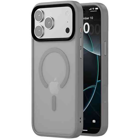 TPU+PC чехол Metal Buttons with MagSafe Colorful для Apple iPhone 17 Pro (6.3") Херсон