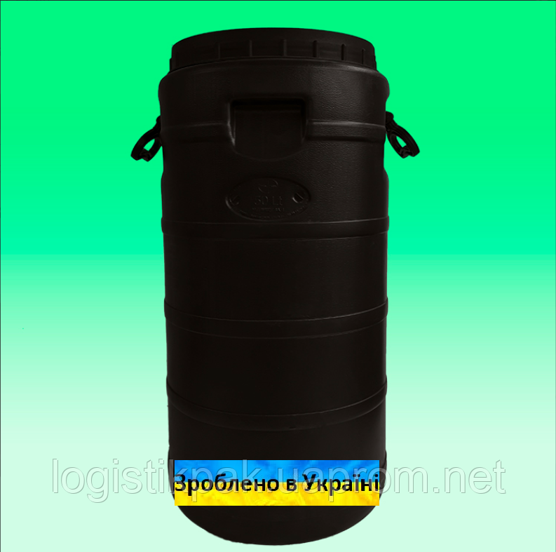 Бочка пластиковая техническая|черная|бидон|40л Харьков - изображение 5