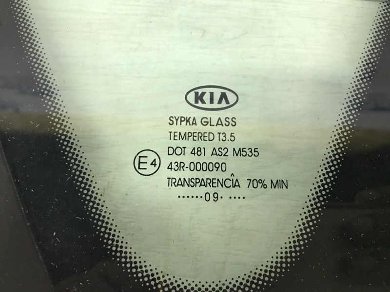 Стекло в кузов заднее правое Kia Ceed ED 1.4 БЕНЗИН G4FA 2006 (б/у) Київ - зображення 4