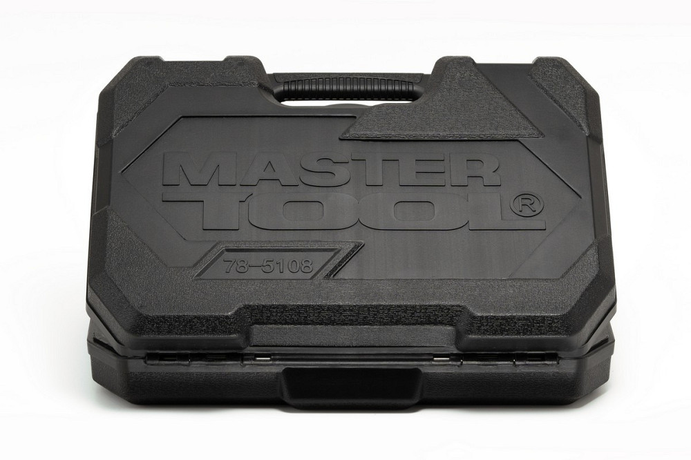 Набор инструментов MASTERTOOL ¼"&½" 108 шт 4-14 мм 10-32 мм CrV кейс с металлическими замками 78-510 Харьков - изображение 5