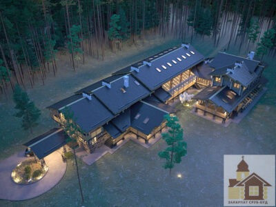 Купити зруб для готелю від Закарпат Зруб-Буд – екологічне будівництво під ключ Одесса - изображение 3