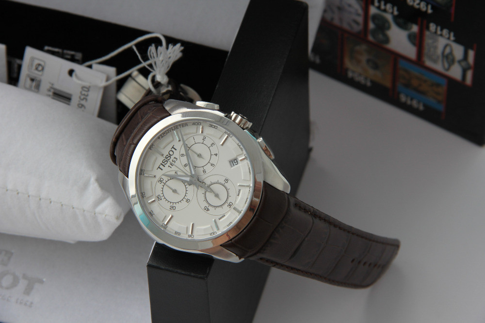 часы TISSOT COUTURIER T035.617 ремешок, браслет (НОВЫЕ) Киев - изображение 4