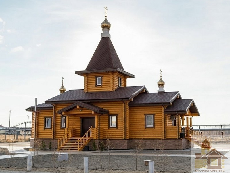 Зруби під ключ: дерев'яна церква Одеса - зображення 5
