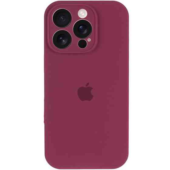 Чехол Silicone Case Full Camera Protective (AA) для Apple iPhone 16 Pro (6.3") Херсон