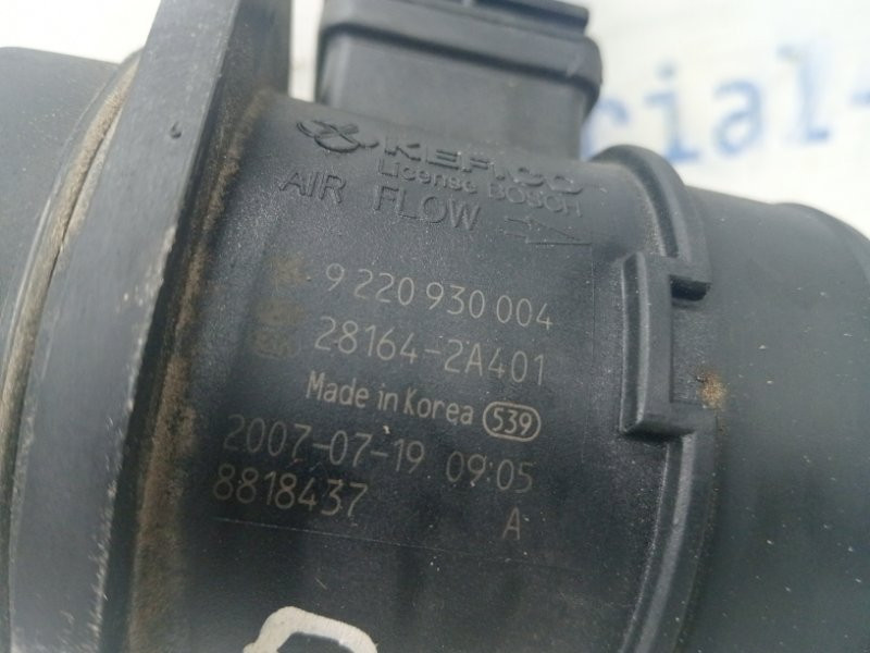 Датчик расхода воздуха Hyundai I30 2007-2012 281642A401 (Арт. 61705) Київ - зображення 5