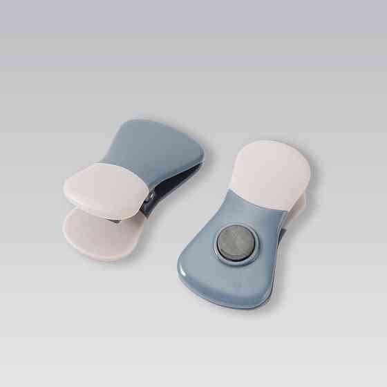 Затискачі з магнітом ззаду для пакетів Maestro MR-1190 7.4х4х3 см 2 шт Киев