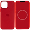 Чехол Silicone case (AAA) with Magsafe and Animation для Apple iPhone 12 Pro Max (6.7") Херсон