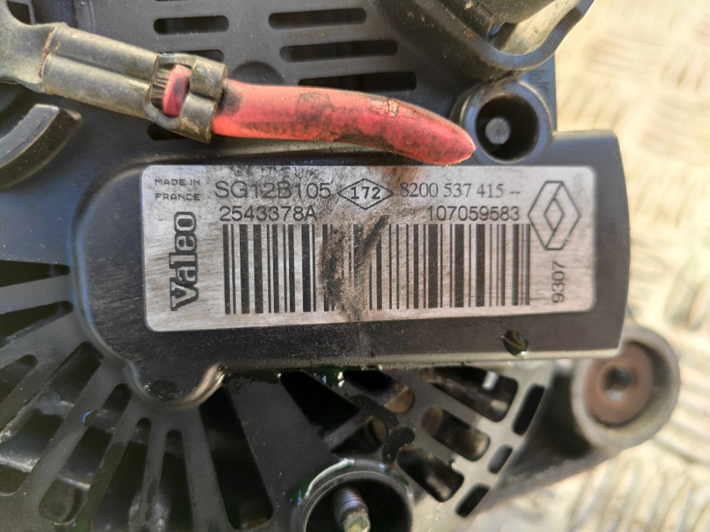 Генератор Renault Kangoo 1.5 dci 2005-2016 (8200537415) Ковель - изображение 6