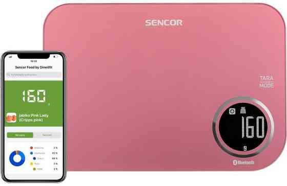 Весы кухонные Sencor SKS7074RD 5 кг красные Киев